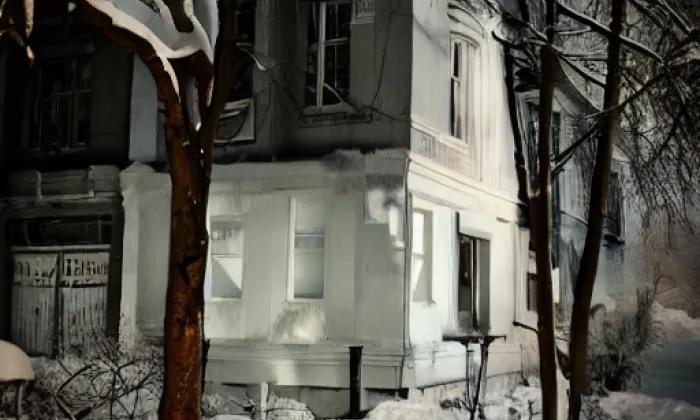 kaple Panny Marie (Kopec) – winter