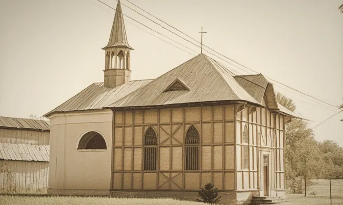 kaple Panny Marie (Kunčice nad Labem) – historická rekonstrukce