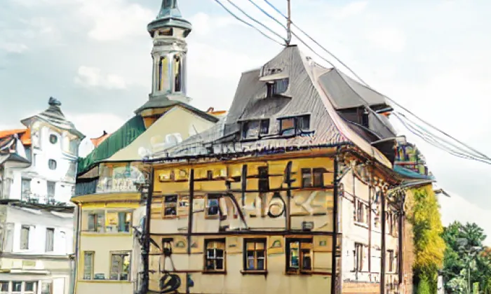 kaple Panny Marie (Kunčice nad Labem) – jaro