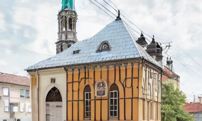 kaple Panny Marie (Kunčice nad Labem) – léto