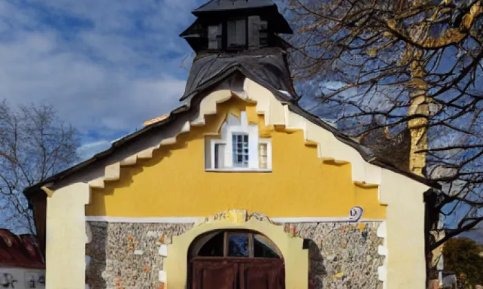 kaple Panny Marie (Radeč) – podzim