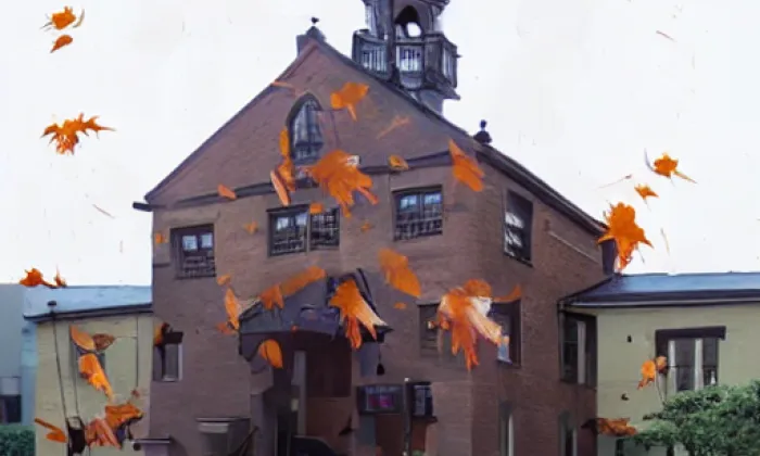 kaple Panny Marie Bolestné (Dvůr Králové nad Labem) – podzim