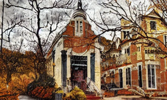 kaple Panny Marie Bolestné (Kokešov) – autumn