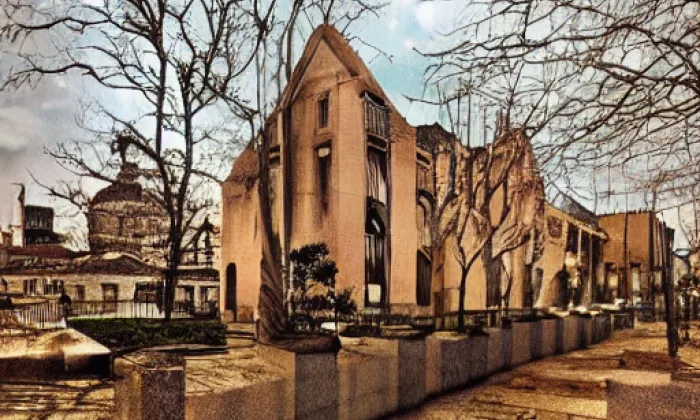 kaple Panny Marie Bolestné (Kokešov) – noc