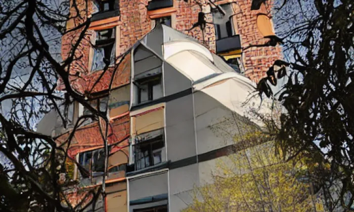 kaple Panny Marie Bolestné (Kunratice) – jaro