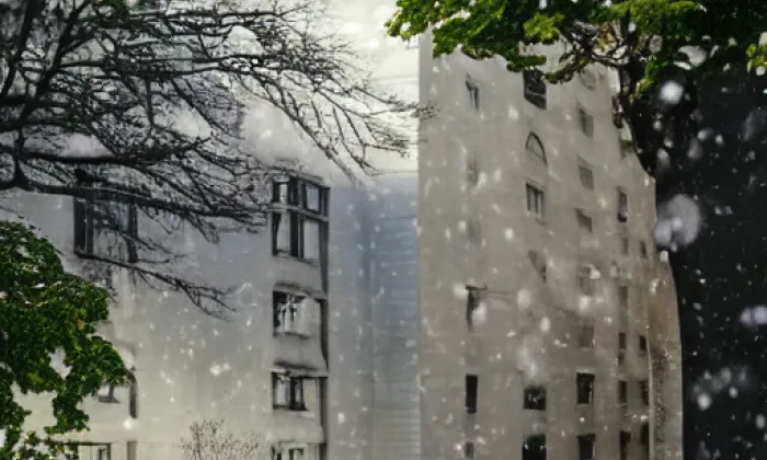 kaple Panny Marie Bolestné v Benešově nad Ploučnicí – winter