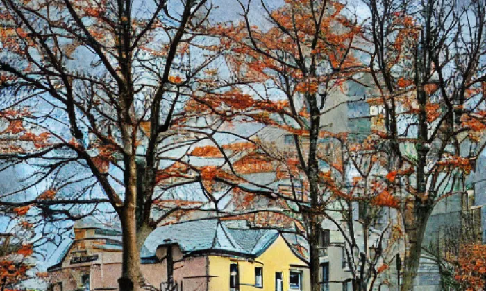kaple Panny Marie Lurdské – autumn