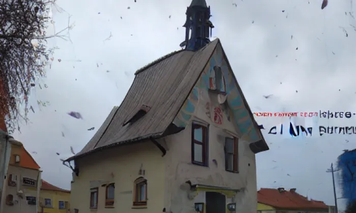kaple Panny Marie Sněžné (Sněžné) – winter