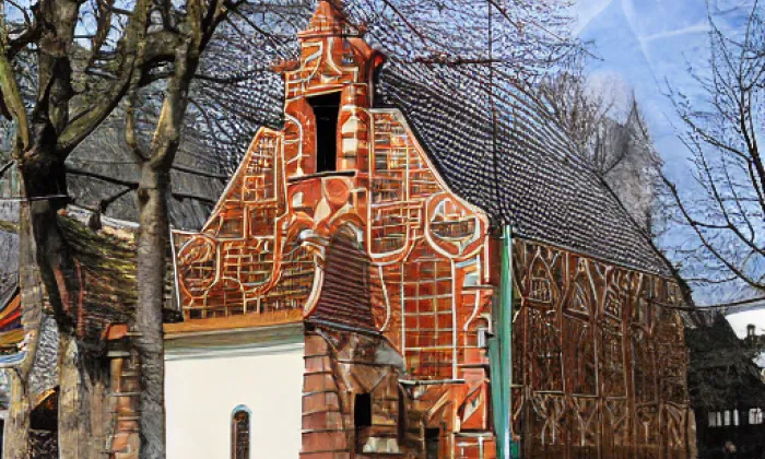 Kaple Panny Marie Sněžné (Studeňany) – zima