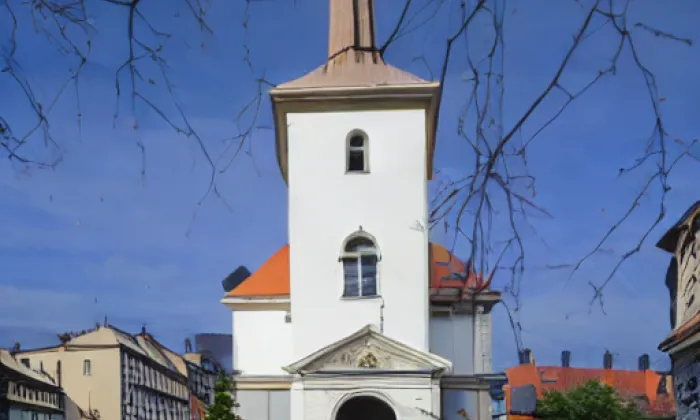 kaple Panny Marie Vranovské – noc