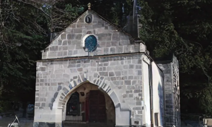 Kaple svaté Alžběty (Luhačovice) – podzim