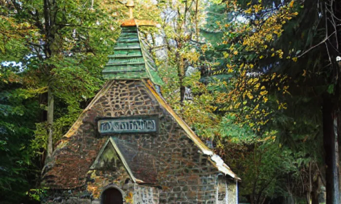 kaple svaté Anny (Horní Údolí) – podzim
