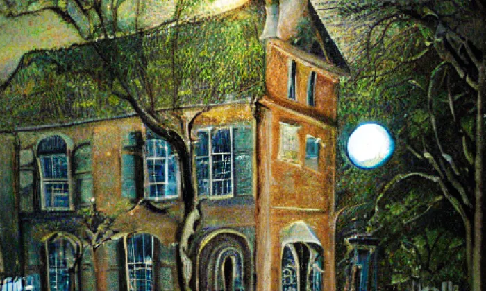 kaple svaté Anny (Horní Údolí) – noc