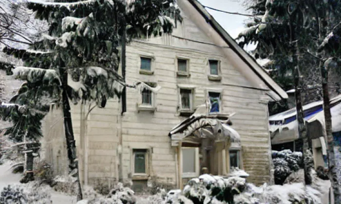 kaple svaté Anny (Horní Domaslavice) – winter