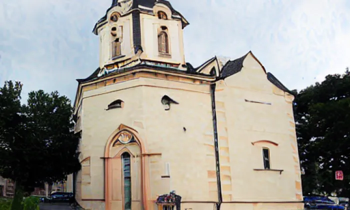 kaple svaté Anny (Jáchymov) – podzim