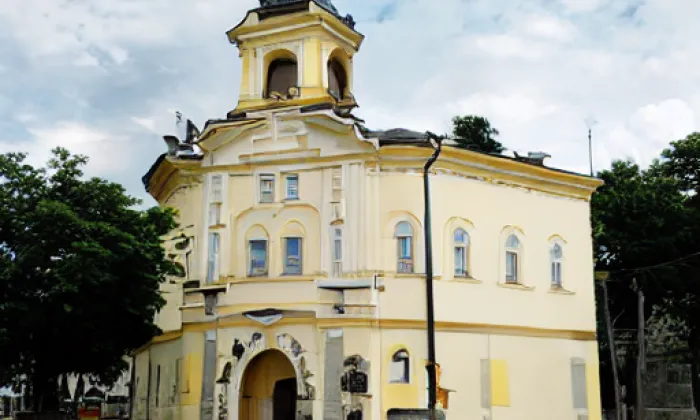 kaple svaté Anny (Jáchymov) – jaro
