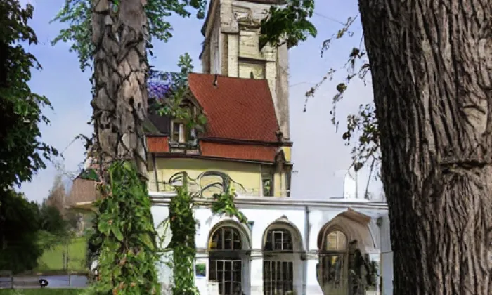kaple svaté Anny (Pražské Předměstí) – jaro