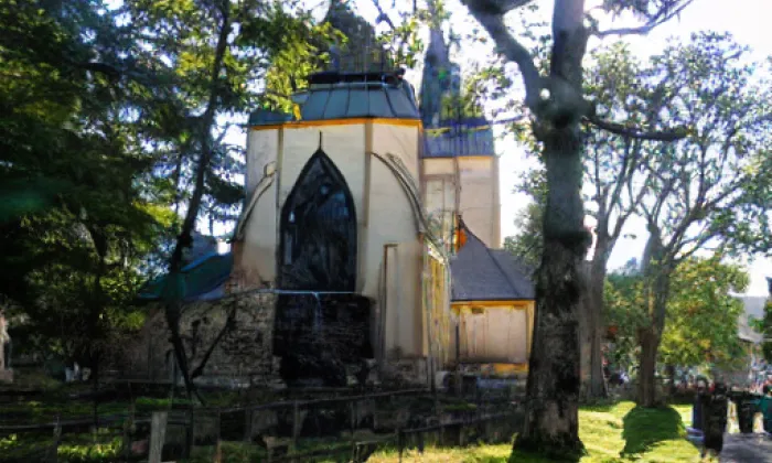 kaple svaté Anny (Studénka) – noc