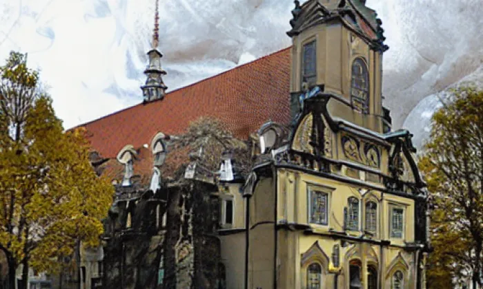 kaple svaté Kateřiny v Oseku – spring