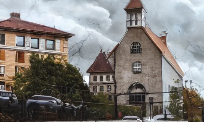 kaple svaté Máří Magdalény (Mniší) – podzim