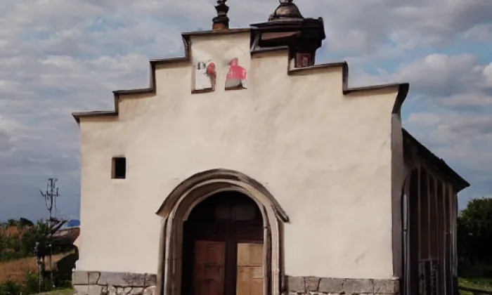 kaple svaté Máří Magdaleny (Litíč) – noc