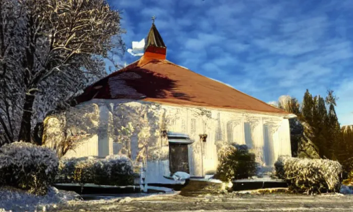 Kaple svatých Jana a Pavla – winter