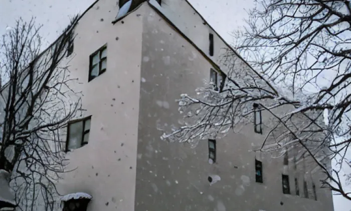 Kaple svatých Petra a Pavla (Veselá) – winter