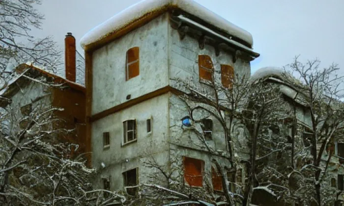 kaple svatého Archanděla Michaela – winter