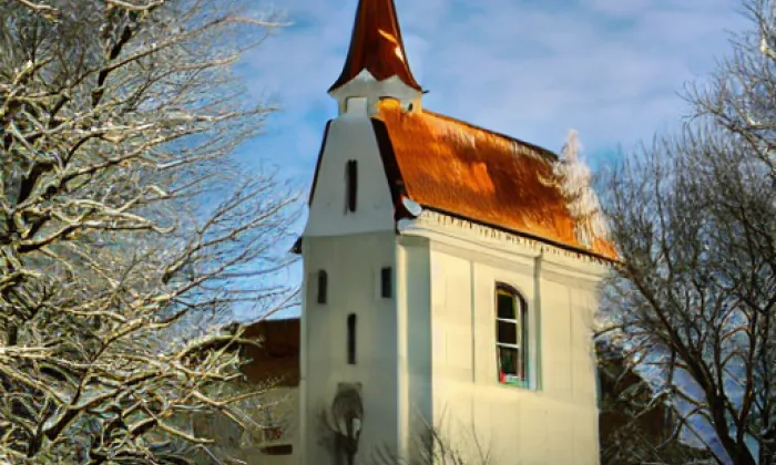 Kaple svatého Ferdinanda Kastilského – winter