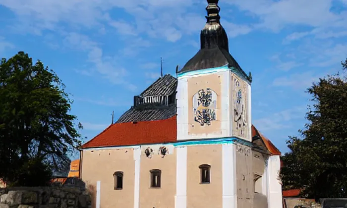 kaple svatého Floriána (Kyšice) – noc