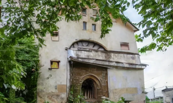 Kaple svatého Floriána (Rožmitál) – akvarel