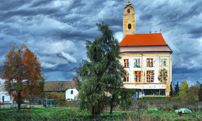 kaple svatého Floriána a Šebestiána – autumn
