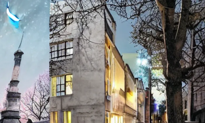kaple svatého Isidora (Nové Strašecí) – noc