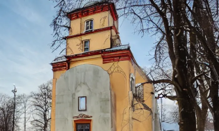 kaple svatého Isidora (Nové Strašecí) – zima