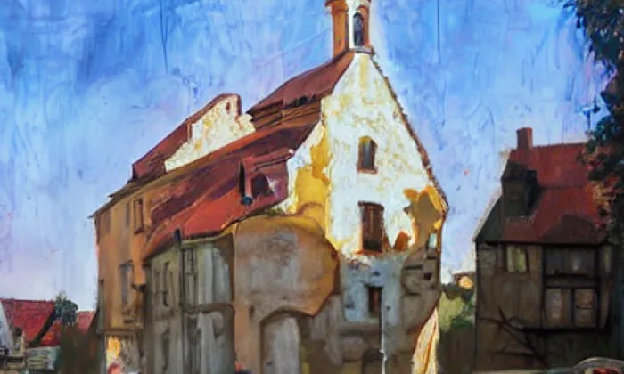 kaple svatého Jana Křtitele (Ledce) – léto