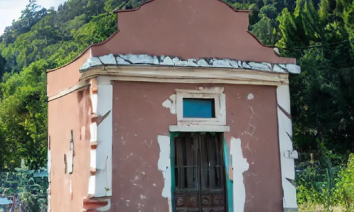 Kaple svatého Jana Nepomuckého (Horní Vltavice) – jaro