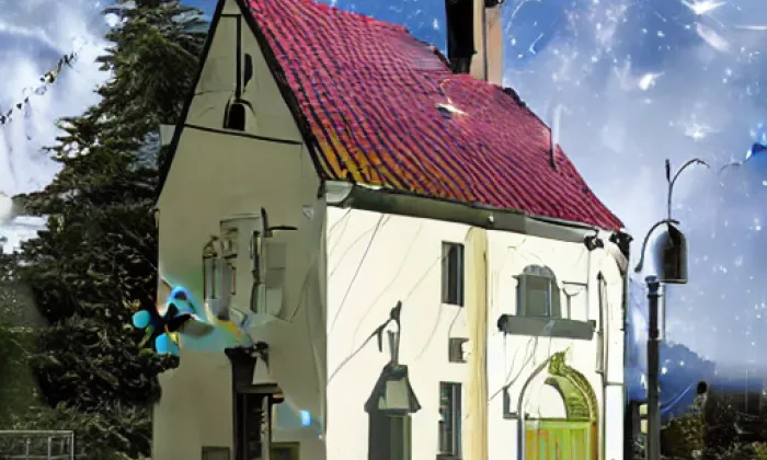 kaple svatého Josefa (Brzice) – noc