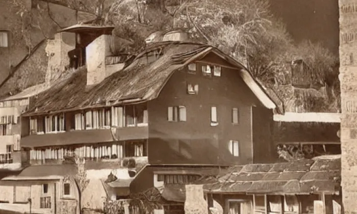 kaple svatého Kříže (Budňany) – zima
