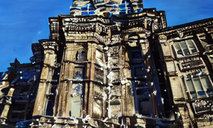kaple svatého Kříže u Apolináře – winter