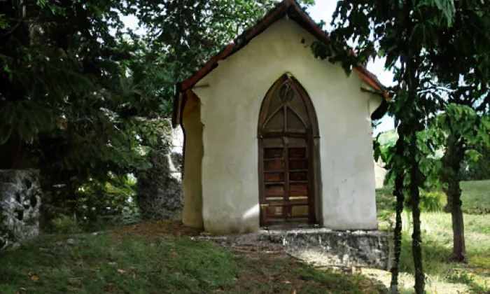 Kaple svatého Martina na Zadních Paštích – noc