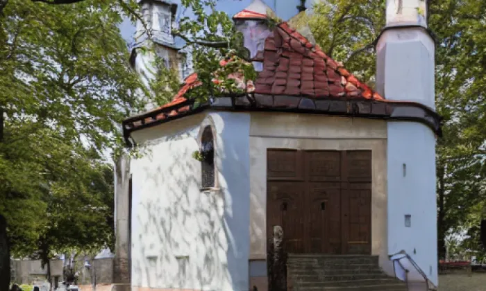 kaple svatého Petra a Pavla (Lipnice) – noc