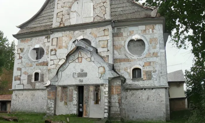 kaple svatého Rocha (Zlaté Hory) – zima