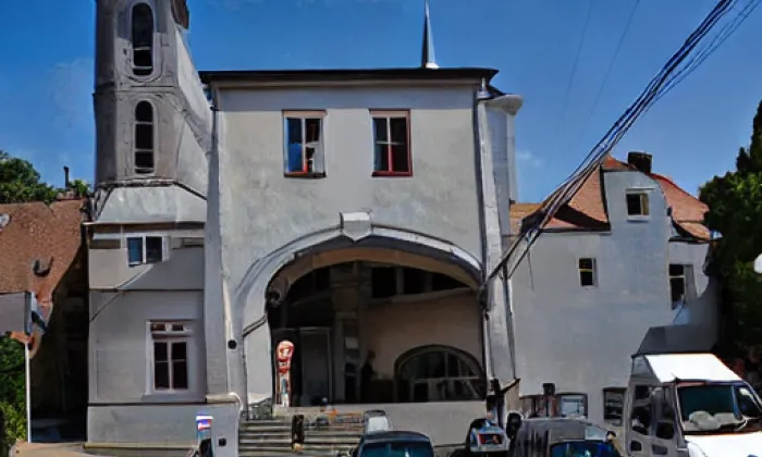 kaple svatého Václava (Krč) – jaro