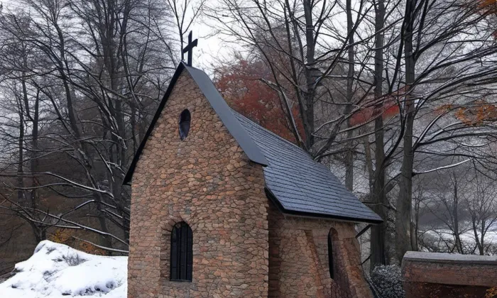 kaple svatého Václava (Víchová nad Jizerou) – autumn