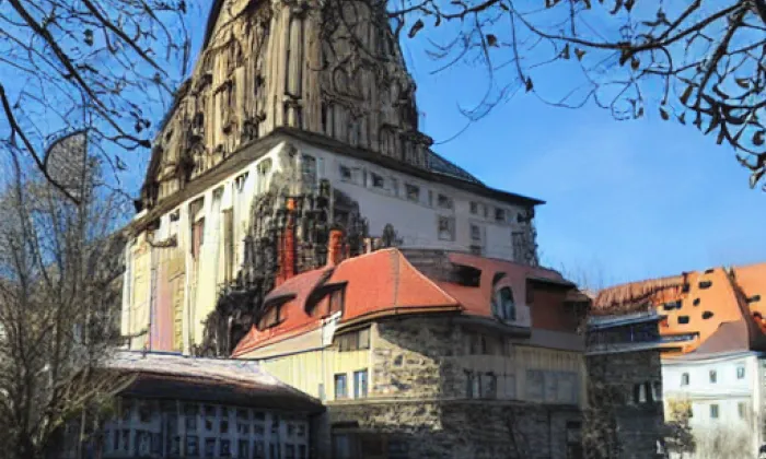 kaple svatého Václava (Vlčí) – léto