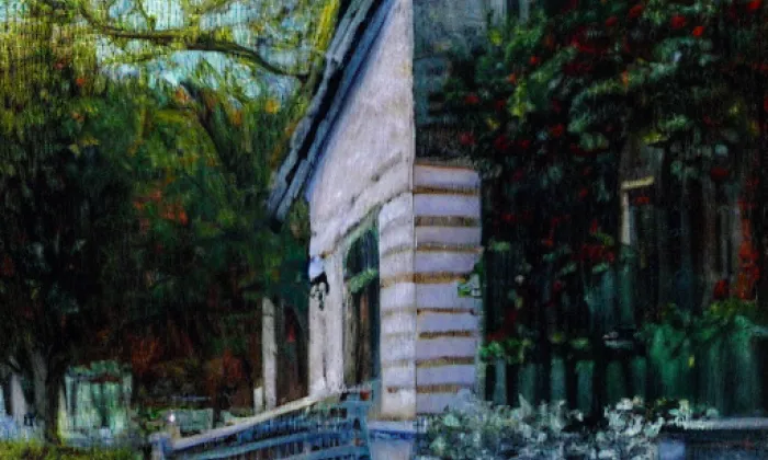 Kaple východně od Dolců – jaro
