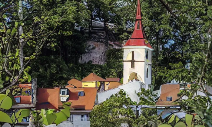 kaplička svatého Jana Nepomuckého (Tihava) – zima