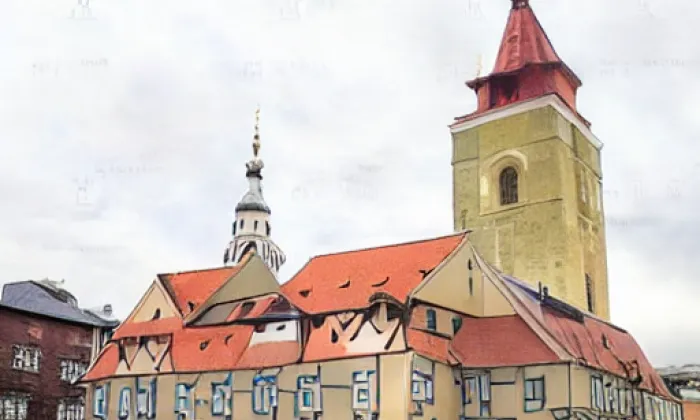 Kapucínský klášter (Prostějov) – podzim