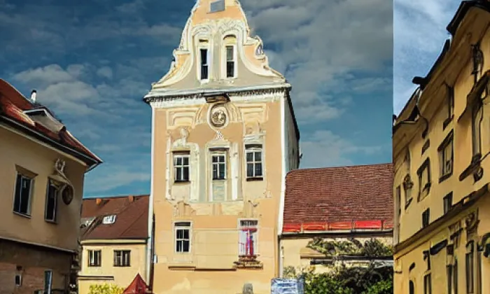 Kapucínský klášter v Roudnici nad Labem – jaro