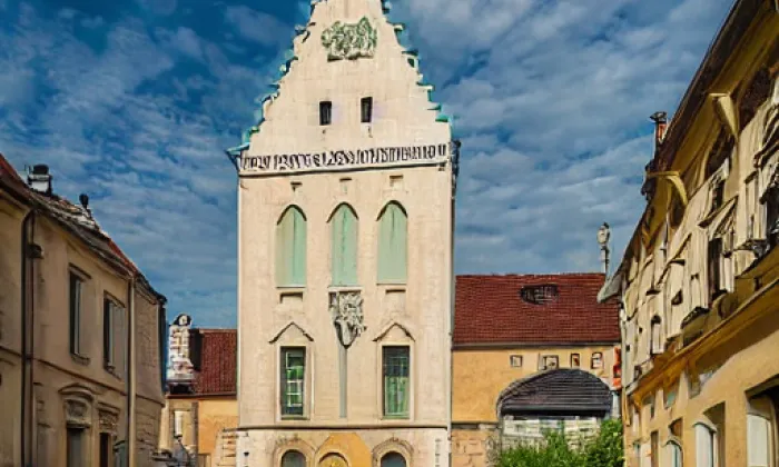 Kapucínský klášter v Roudnici nad Labem – léto